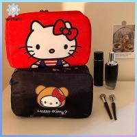 ราคา SANRIO ซ้าย ซานริโอ สวัสดี คิตตี้ พับกระเป๋าเครื่องสําอางแบบพกพาเดินทางอุปกรณ์อาบน้ําถุงเก็บมัลติฟังก์ชั่ฝุ่นการจัดเก็บแขวนกระเป๋า GHT (56155679365)