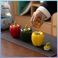 ราคา ซ้ายพริกขวดชาเซรามิกขวดเก็บขนาดเล็กส่วนบุคคลสร้างสรรค์ตกแต่งบ้านปิดผนึกจัดเก็บ gtt (51907926921)
