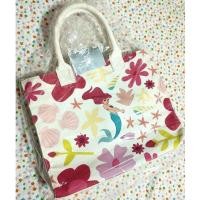 ราคา แถมKitty แถมคิตตี้ กระเป๋าถือ ToteBag Ariel Disney ของแท้ 100 From Japan กระเป๋าถือ นางเงือก Mermaid (55009022442)