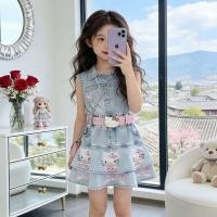 ราคา กระโปรงยีนส์สไตล์เกาหลีน่ารัก การ์ตูนสำหรับเด็กทารก เหมาะสำหรับฤดูร้อนและสวมใส่ง่าย (51658759784)