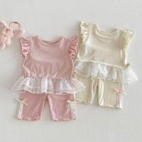 ราคา เสื้อยืดแขนยาวลายลูกไม้สไตล์เกาหลีสำหรับเด็กสาวในฤดูร้อน (51307359087)