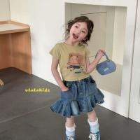 ราคา ฤดูร้อนเด็กทารกสไตล์เกาหลีกระโปรงยีนส์หวานแฟชั่นน่ารักสบายๆเด็ก ยีนส์ กระโปรง (26594494534)