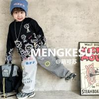 ราคา เสื้อยืดแขนยาวสไตล์เกาหลีสำหรับเด็กชาย (26444123402)