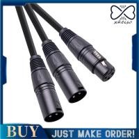 ราคา สายแยก XLR 3 ขา XLR หญิงเป็น Dual XLR ชาย Patch Y สาย Balanced ไมโครโฟนแยกสาย Audio Adaptor 50 ซม (55758915335)