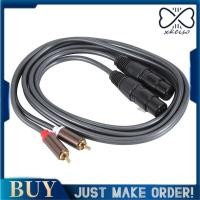 ราคา สายเคเบิล xlr หญิงคู่ หนัก2 xlr หญิงถึง2สายแพทช์ชายไฮไฟสเตอริโอสายเชื่อมต่อเสียงลวด (47459045262)