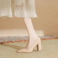 ราคา รองเท้าส้นสูงสีชมพู สำหรับผู้หญิง ขนาด 34 45 สวมใส่ง่าย มีความกระชับแต่ไม่บดเบียด (53958253465)