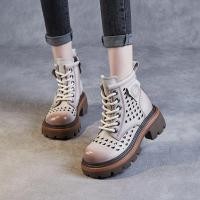 ราคา รองเท้าแตะหนังวัวแท้ สำหรับผู้หญิง หนังวัวแท้ breathable บางเบา สไตล์ casual เหมาะสำหรับฤดูใบไม้ผลิและฤดูร้อน (53609020830)