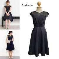 ราคา Tie Waist Fit and Flare Dress (57204660097)