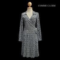 ราคา Houndstooth Wrap Dress Sz M (51056733241)