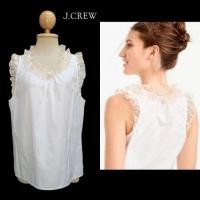 ราคา Thomas Mason For J Crew Top With Tulle (51401308732)