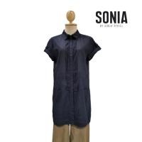 ราคา Sonia Rykiel Rolled Tab Sleeve Long Top (24990947072)
