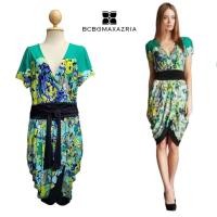 ราคา Emerald Tulip Dress Tie Waist Sheath CocktailS (57206313532)