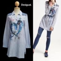 ราคา Striped Long Tunic Sz M รอบอก36 (53756175520)