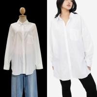 ราคา Femme Button Down Long Sleeve Shirt (52654110218)