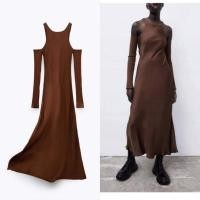 ราคา ZARA COMBINATION ARM WARMER DRESS (24656608886)