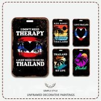ราคา ซองใส่บัตรลายไทยแลนด์ ซองพลาสติกใส่บัตรดีไซน์ท่องเที่ยว ลายเกาะสมุย ภูเก็ต หลีเป๊ะ (27383913998)