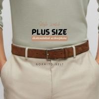 ราคา BIG Size เข็มขัดผู้ชาย BorntoBelt เอวใหญ่พิเศษ หนังกลับ เข็มขัดใส่ทำงาน เข็มขัดคนอ้วน (50001224534)