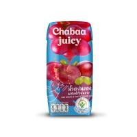 ราคา AFBS Chabaa Juicy นํ้าองุ่นเเดงผสมองุ่นขาว 180มล 1115743 (50557910728)