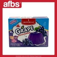 ราคา SUPERMART Imperial Flavoured Gelatin Dessert grape 100 g 1104212 (28410501942)