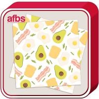 ราคา กระดาษรอง ลายอโวคาโด้ ขนาด12x12 ซม จำนวน 100 แผ่น 1422006 (11953658357)