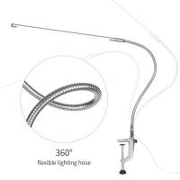 ราคา Supergoodsales Supergoodsales Fdit USB Clamp โคมไฟตั้งโต๊ะแสงสีขาวไฟ LED หรี่แสงได้เปลือกเงินระบบควบคุมแบบสัมผัสฟังก์ชั่นหน่วยความจำสำหรับโต๊ะสำนักงานข้างเตียง (56955646332)