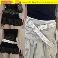 ราคา เข็มขัดย้อนยุคหนังPU กับโซ่เอวสไตล์Y2K (55107856791)