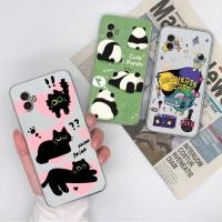ราคา SAMSUNG สําหรับSamsung Galaxy Xcover 6 Proเคสโทรศัพท์ยอดนิยมPandaลูกแมวปลอกTPU Clear Softป้องกันสําหรับXcover 7 ปกหลังXcover6ProกรณีกันชนCapa Shell (51302804912)
