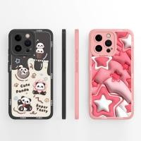 ราคา น่ารัก Star Panda สําหรับ Apple iPhone 13 Pro Max เคสโทรศัพท์ซิลิโคนนุ่ม Anti Scratch สําหรับ iPhone 13 กรณีสําหรับ Apple13Pro 13mini ปกหลังกันชน Capa Shell (27089544933)