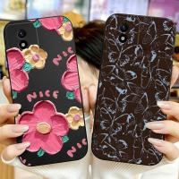 ราคา สําหรับ Vivo Y02 Y02A Y02t Y02s Y16 สําหรับสวยผีเสื้อดอกไม้สีดําด้านป้องกันกระเป๋าโทรศัพท์สําหรับ VivoY02 ปกหลังสําหรับ Y02 T เคสโทรศัพท์ Capa Shell Housing (53858544909)