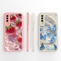 ราคา SAMSUNG กรณียอดนิยมสําหรับSamsung Galaxy A50 A50s A30sเคสโทรศัพท์สตรอเบอร์รี่Liquid SoftกันกระแทกสําหรับSamsung A30sปลอกสําหรับSamsungA50 ฝาหลังHousing Capaกันชน (52102263579)