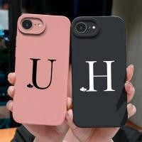 ราคา คู่สไตล์สําหรับ Apple iphone 16e Se4 เคสโทรศัพท์ตัวอักษรเริ่มต้นซิลิโคนอ่อนนุ่ม Liquid นักเรียนตาสําหรับ Apple SE 2 Shell สําหรับ SE3 ปลอกปกหลัง Capa (42626928664)