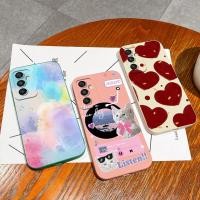 ราคา สําหรับ Samsung Galaxy A16 A15 กรณี Love Heart Soft ซิลิโคน Liquid กระเป๋ากันกระแทกปกหลังสําหรับ SamsungA15 ปลอก Capa GalaxyA16 เปลือก SamsungA16 กรณี (29668149556)