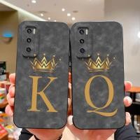 ราคา เคสโทรศัพท์สําหรับvivo V20 Pro V20SE Letter CrownสีดําMatteซิลิโคนนุ่มสบายสําหรับV20 SE V2022 กรณีเปลือกกันชนVivoV20 ProปกหลังCapa Housing (26527882484)
