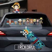 ราคา สติ๊กเกอร์ติดรถ One Piece วันพีซ สติ๊กเกอร์การ์ตูน หลายขนาด (18390039670)