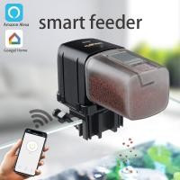 ราคา เครื่องป้อนปลา Wifi ออร์แกนการควบคุมอัจฉริยะตู้ปลาอุปกรณ์ให้อาหารอัตโนมัติ Timing อุปกรณ์ตกปลาอุปกรณ์เสริมปลาคาร์พ (26612502077)
