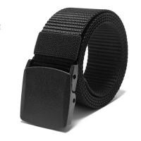 ราคา Men Tactical Belt Military Automatic Buckle Nylon Belt Outdoor Hunting Multifunctional Canvas Belt (28857078000)