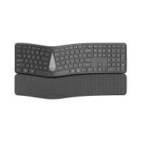 ราคา Ergonomic Bluetooth Dual Mode Keyboard สีดำ ErgoKey แป้นพิมพ์ คีย์บอร์ด (52953494461)