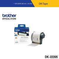 ราคา Brother DK TAPE ม้วนเทปยาวต่อเนื่อง สติ๊กเกอร์ลาเบลกระดาษความร้อน ฟิล์ม สำหรับ QL 800 QL 820NWB เทปแท้ (1616114784)