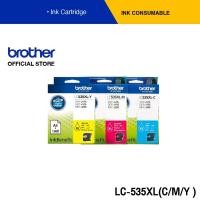ราคา Brother LC 535XL C M Y ตลับหมึก สีฟ้า ชมพู เหลือง สำหรับเครื่องอิงค์เจ็ท (1616114981)