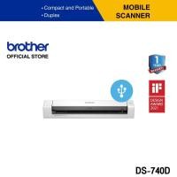ราคา Brother DS 740D เครื่องสแกนเอกสารแบบพกพา สแกนเอกสาร 2 หน้าอัตโนมัติ ประกันจะมีผลภายใน15วัน หลังจากที่ได้รับสินค้า (6415723954)