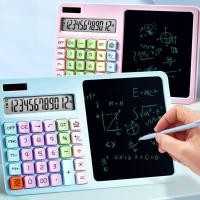 ราคา เครื่องคิดเลข แผ่นเขียน 2 in 1 ด้วยปากกาหน้าจอสัมผัส Solar Calculator พกพาสะดวก และการใช้สำนักงานในชีวิตประจำวัน (55355171000)