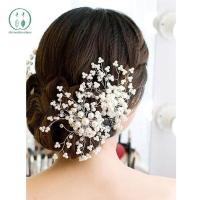 ราคา Chicnest ดอกไม้งานแต่งงานผม Pins เพื่อนเจ้าสาวคริสตัล Diamante ไข่มุกเจ้าสาวคลิป Grips Boutique (25437985688)