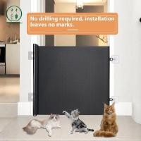 ราคา Chicnest รั้วตาข่ายสัตว์เลี้ยงนิรภัย Cat Gate Retractable Safety Gates สําหรับสัตว์เลี้ยงไม่มีการเจาะ Barrier Childproofing สําหรับสุนัขพันธุ์เล็กขนาดกลางขนาดใหญ่ BU (46057906553)