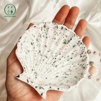 ราคา Chicnest แม่พิมพ์ซิลิโคนคอนกรีตรูปเปลือกหอยออกแบบสร้างสรรค์ถาดเครื่องประดับแม่พิมพ์ดิน Mould BU (57357496172)