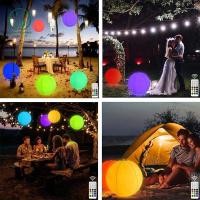 ราคา Chicnest ลูกโป่ง LED ขนาดใหญ่ Inflatable Blow Up Beach กันน้ําขนาดใหญ่สําหรับสระว่ายน้ําปาร์ตี้กลางแจ้งบอลลูนสวนส่องสว่างของเล่น LED Balls BU (48507893062)