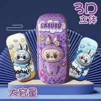 ราคา Labubu 3D กล่องเครื่องเขียนการ์ตูนสามมิติกล่องดินสอเด็ก (25843486335)