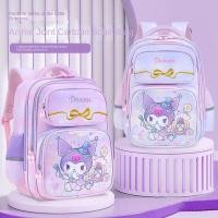 ราคา เด็กการ์ตูน คุโร กระเป๋านักเรียนนักเรียนประถมเกรด 1 3 6 หญิงเจ้าหญิงสีม่วงสีชมพูแสงอัลตร้า (43960670324)