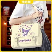 ราคา Kuromi Merchandise kuromi kuromi กระเป๋าสะพายไหล่ ผ้าแคนวาส ลายการ์ตูนน่ารัก สําหรับผู้หญิง นักเรียน (22869919740)
