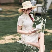 ราคา กลางความยาวคอมโพสิตลูกไม้ชั้นเดียวเด็กสาวลดอายุสีขาวแอปริคอท กี่เพ้า 2026 ปรับปรุงสลิมฟิต 3311 (48059017687)