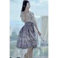 ราคา ชุดฮานฟูสำหรับวัยรุ่นหญิง แบบกระโปรงบางและหน้าม้า (27291607410)